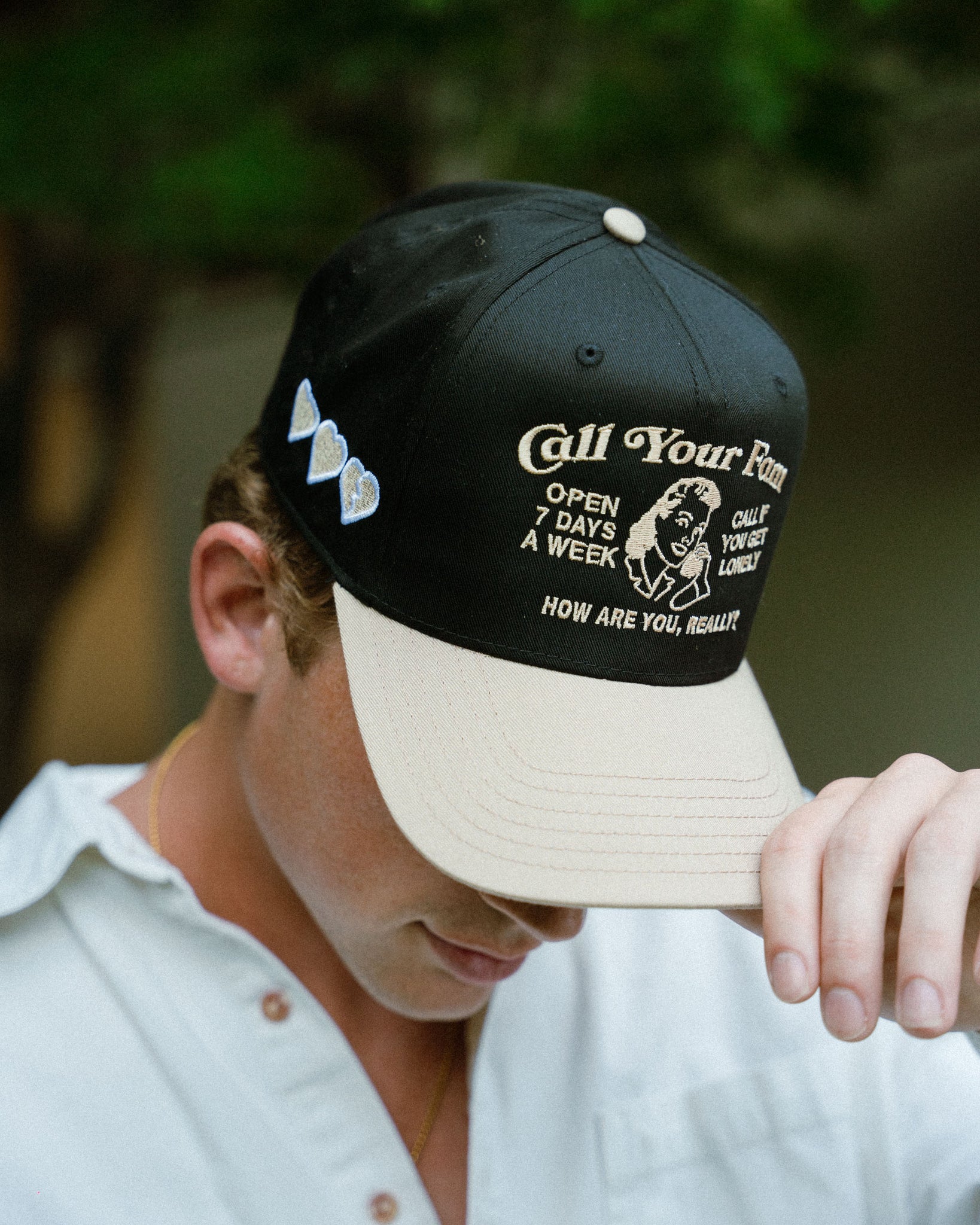 THE CYF HAT - BLACK/KHAKI