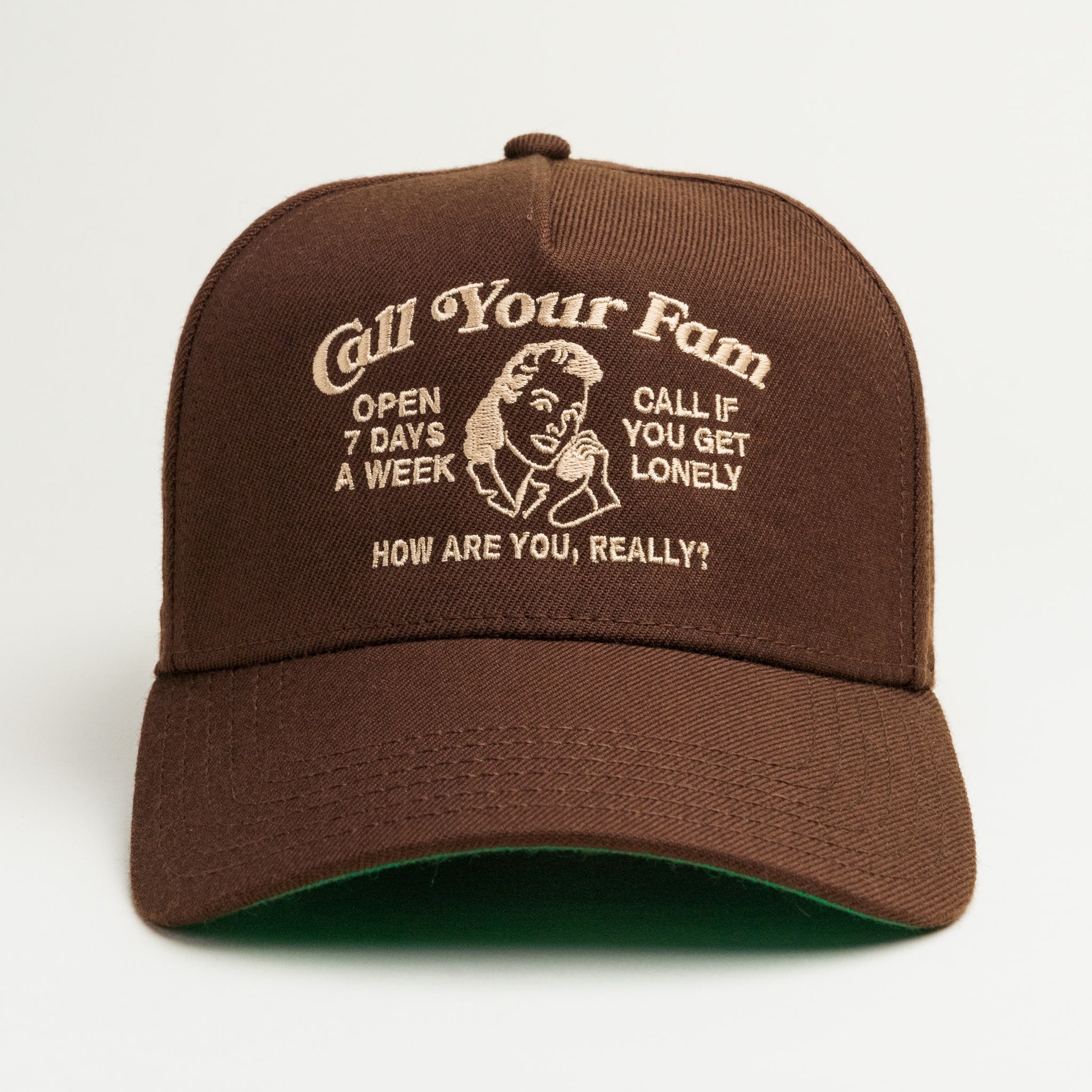 THE CYF HAT BROWN - PREMIUM EDITION