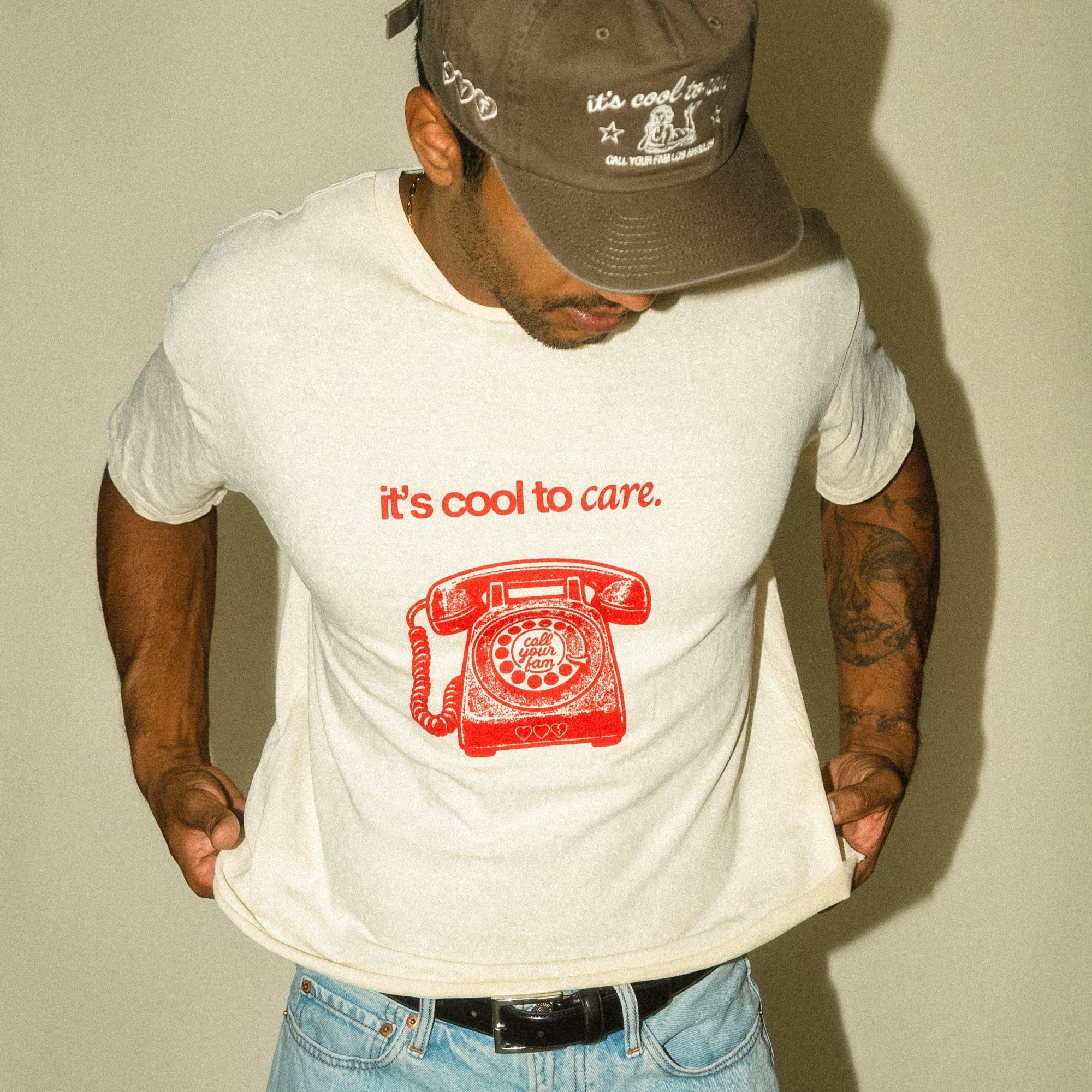 IT'S COOL TO CARE TEE
