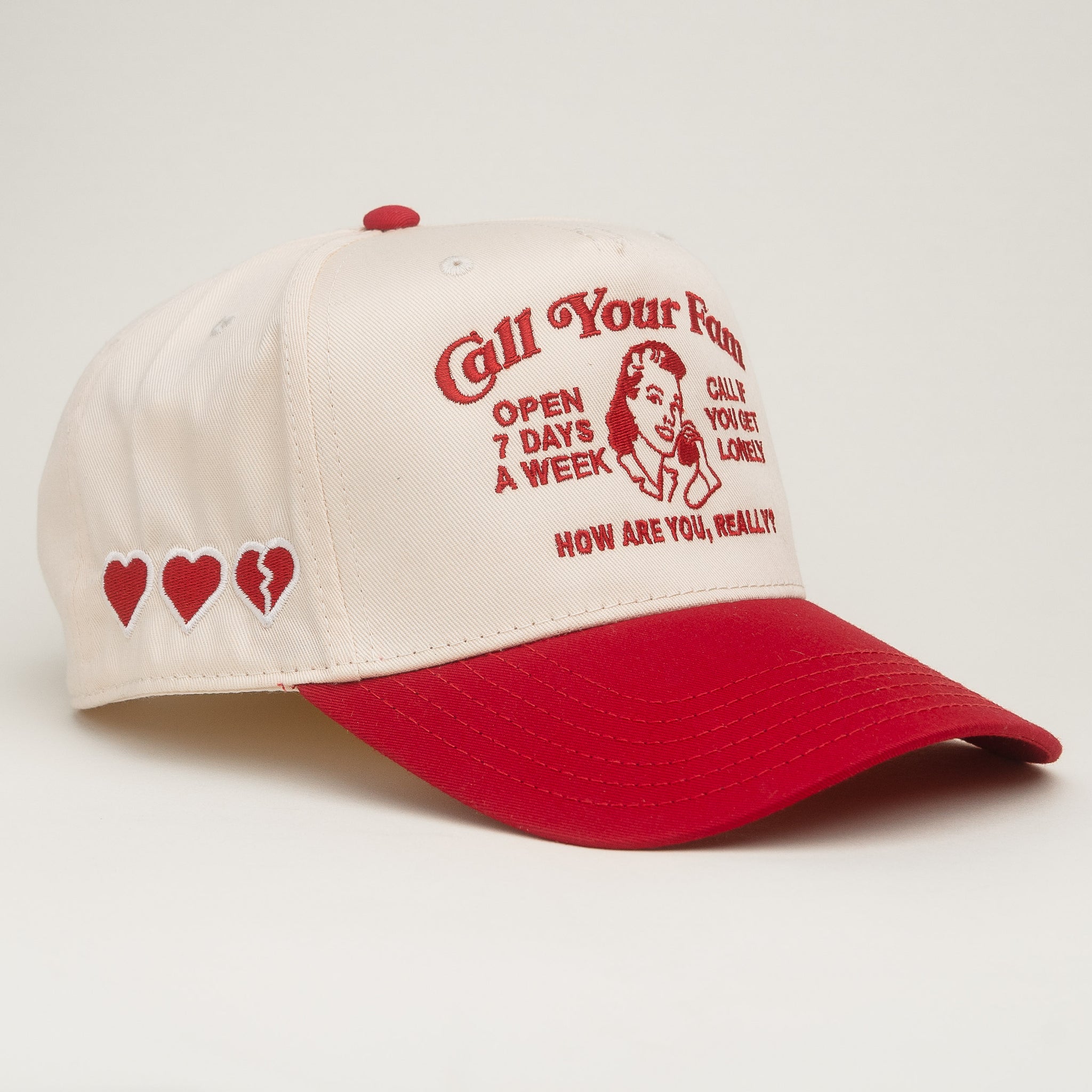 THE CYF HAT RED