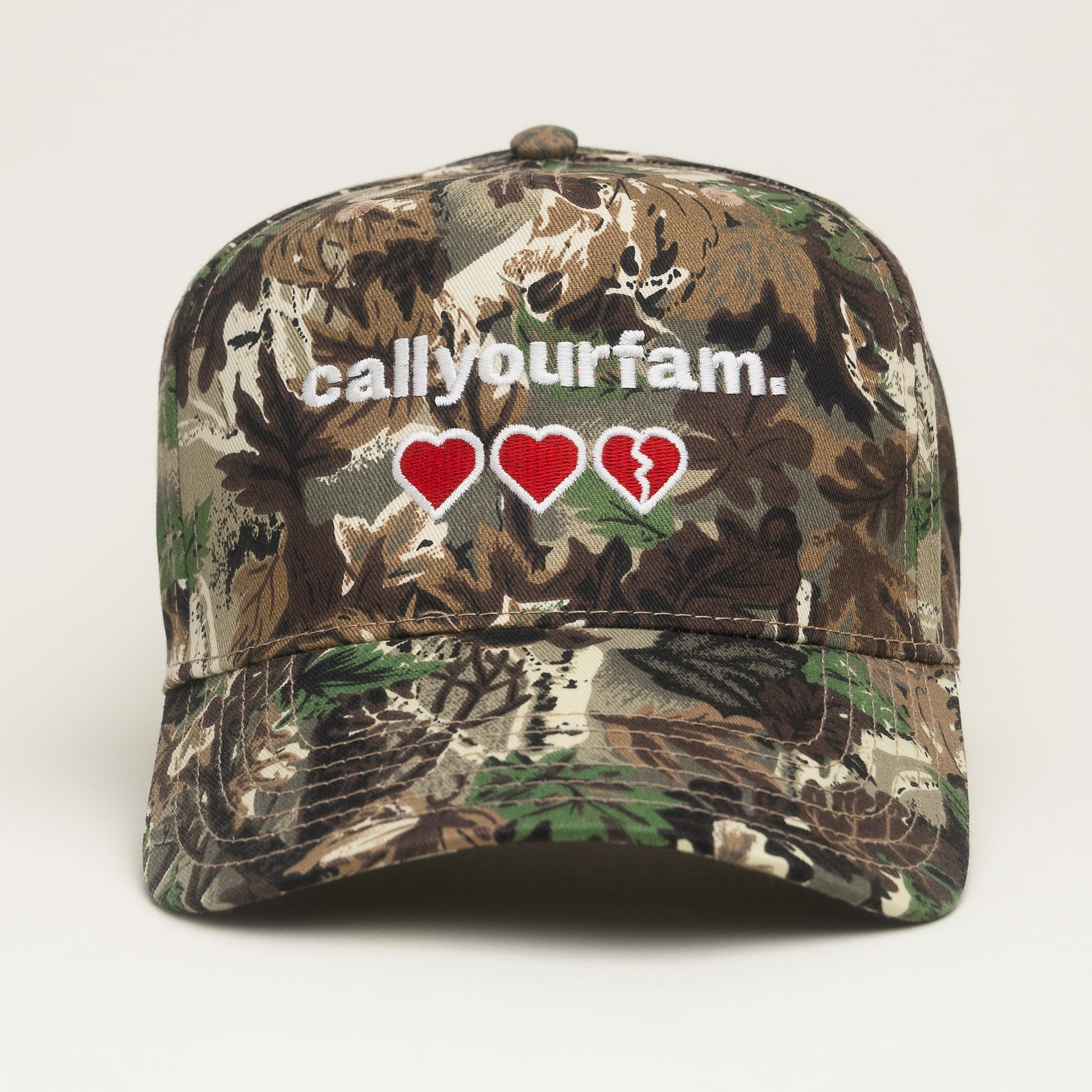 STAPLE LOGO CAMO HAT