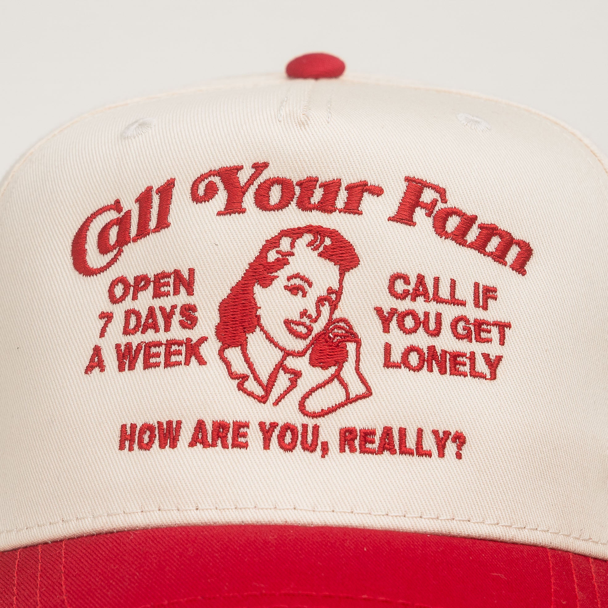 THE CYF HAT RED