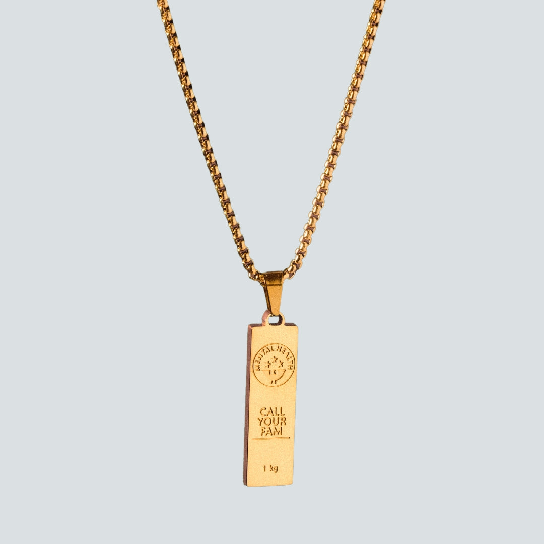 THE STAPLE PENDANT // GOLD